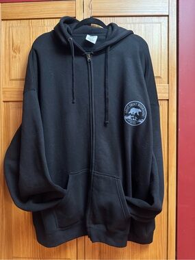 Great Smoky Mountains Black Zip-Up Hoodie - Pacific & Co.